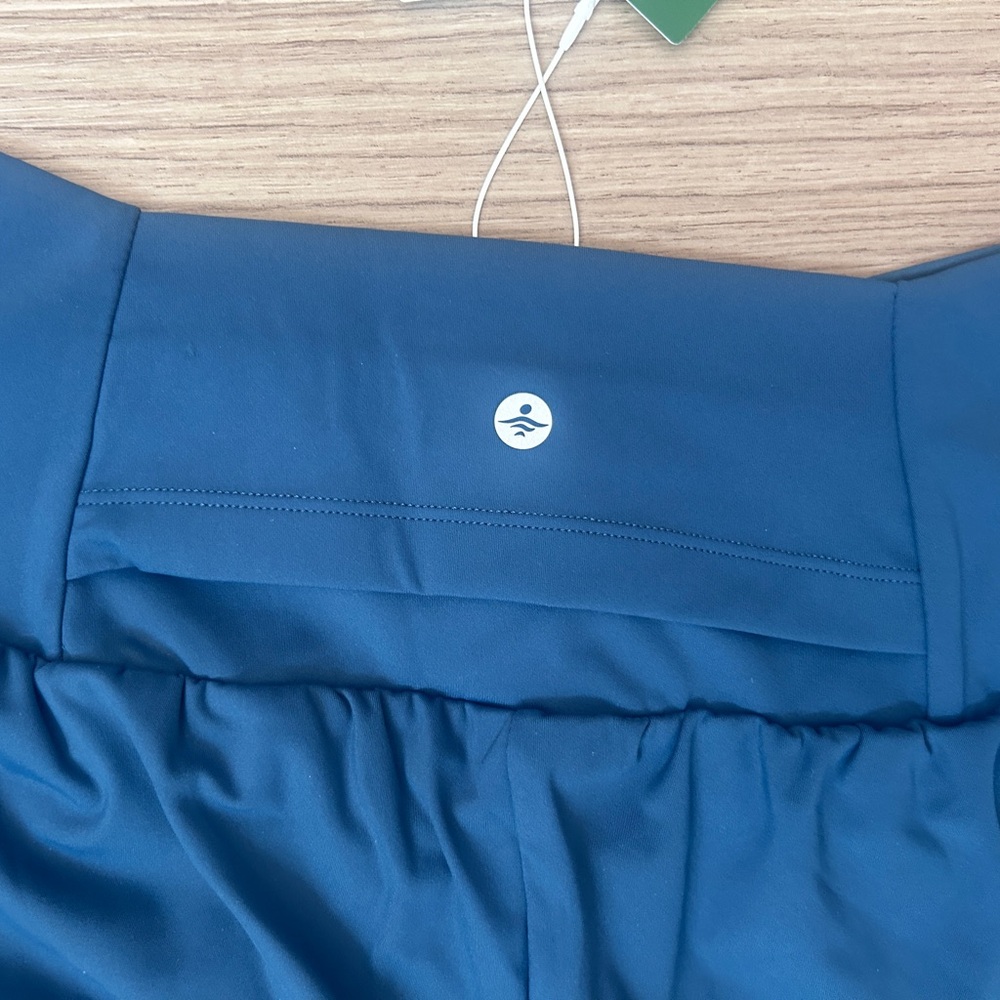 Halara Softlyzero Airy Super High Waisted 2 In 1 InstantCool Yoga Shorts XL Long - Picture 9 of 10